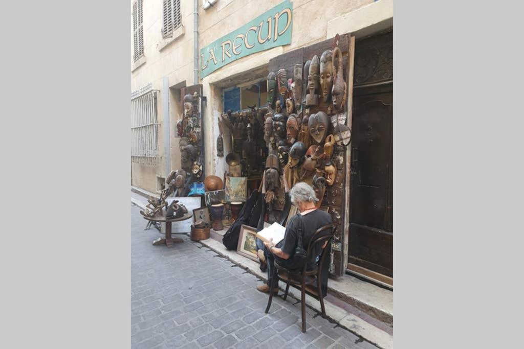 Ferienwohnung La Sardine Au Coeur Du Panier Marseilles Exterior foto