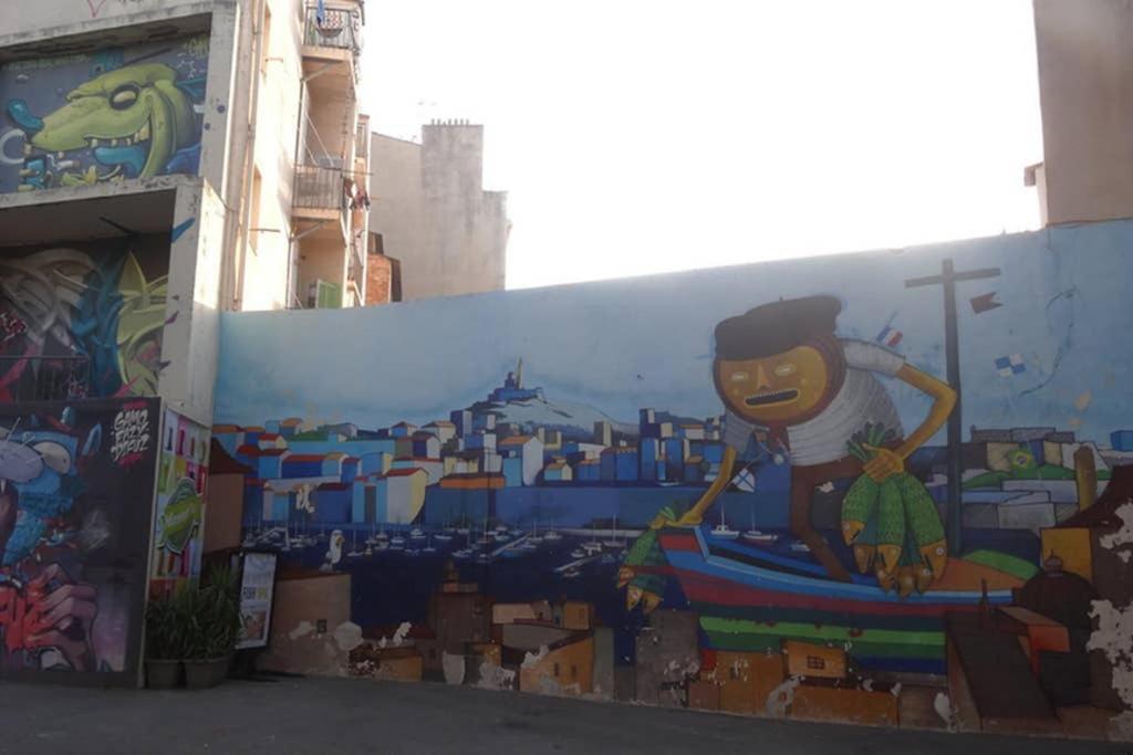 Ferienwohnung La Sardine Au Coeur Du Panier Marseilles Exterior foto